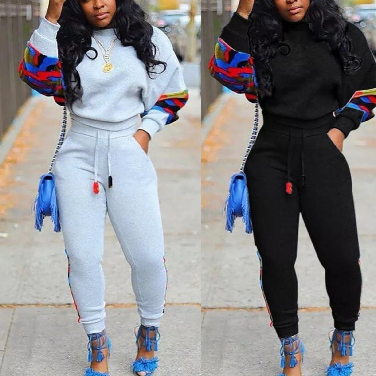 Leopard Patchwork Tracksuit