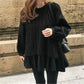 Loose Casual Pullover Long sleeve knitte sweater 