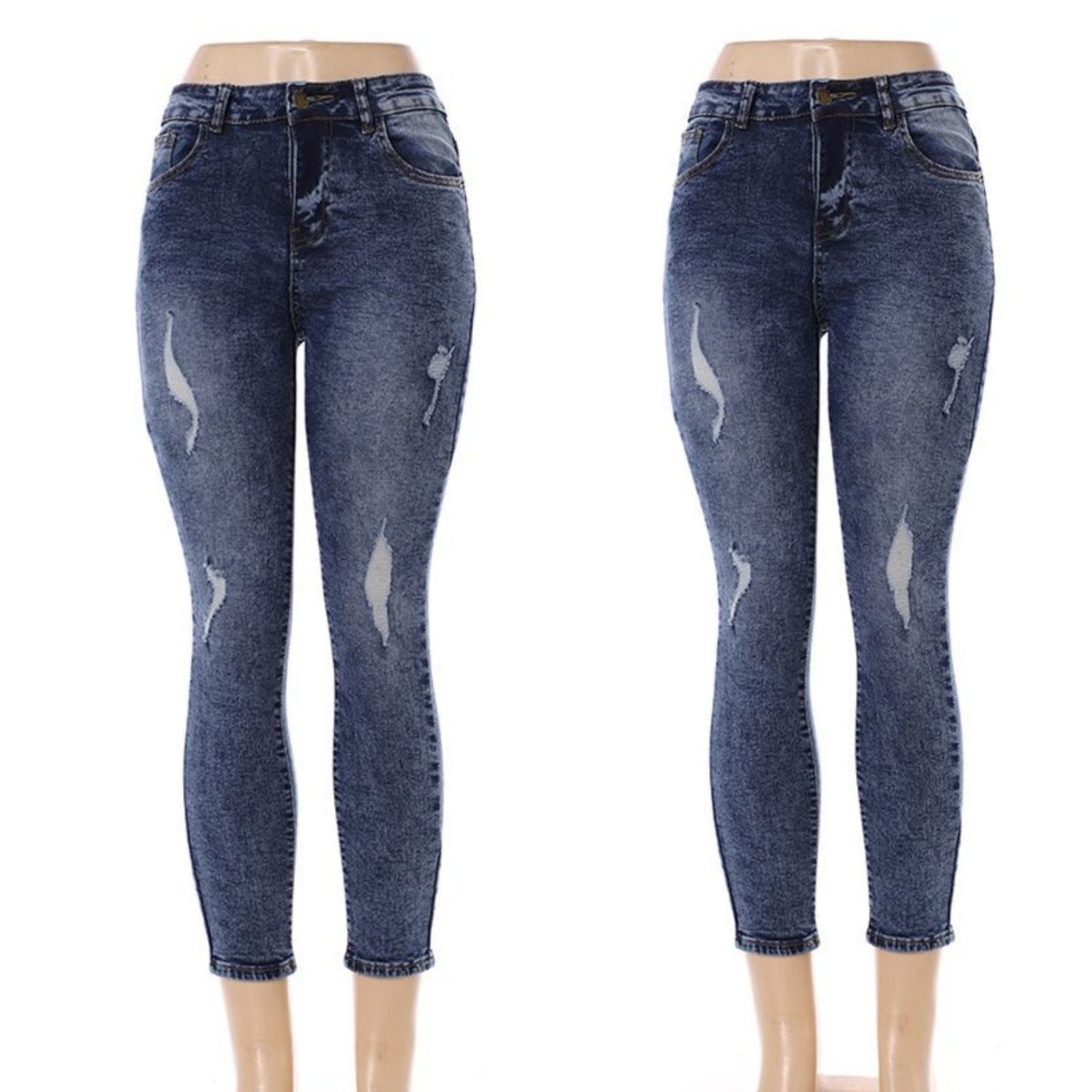 High Waisted skinny jeans