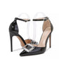 Cristal Butterfly pointed toe high heel