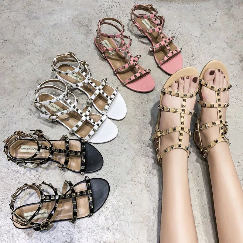 Buckle-strap Sandals - YELLOW SUB TRADING 