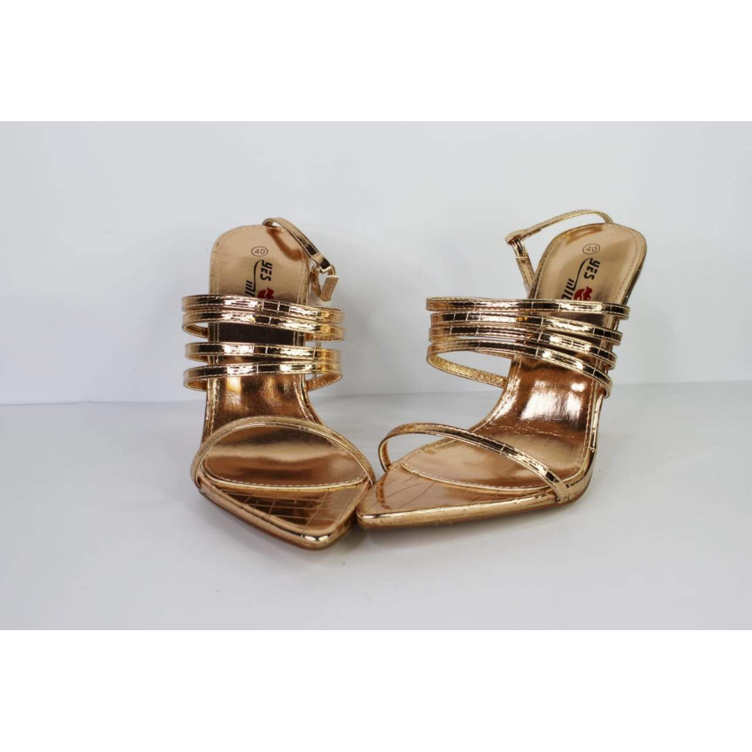 Open Toe Slip High Heels