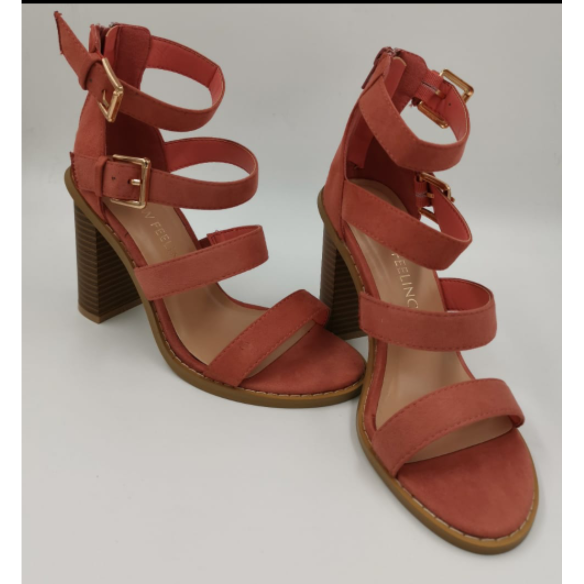 Open Toe Ankle Strap Shoes