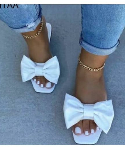 Summer Bow Tie Slippers