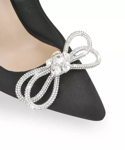 Cristal Butterfly pointed toe high heel