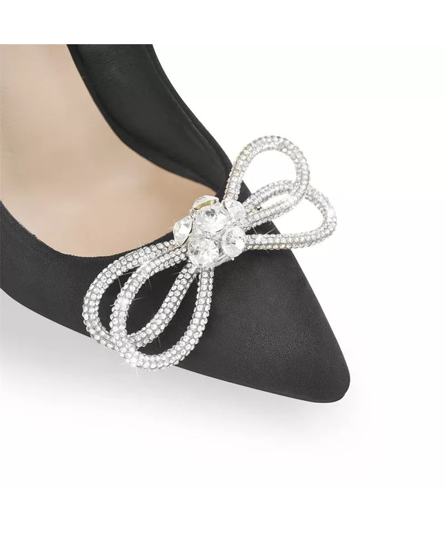 Cristal Butterfly pointed toe high heel
