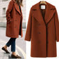 Turn-Down Collar Coat