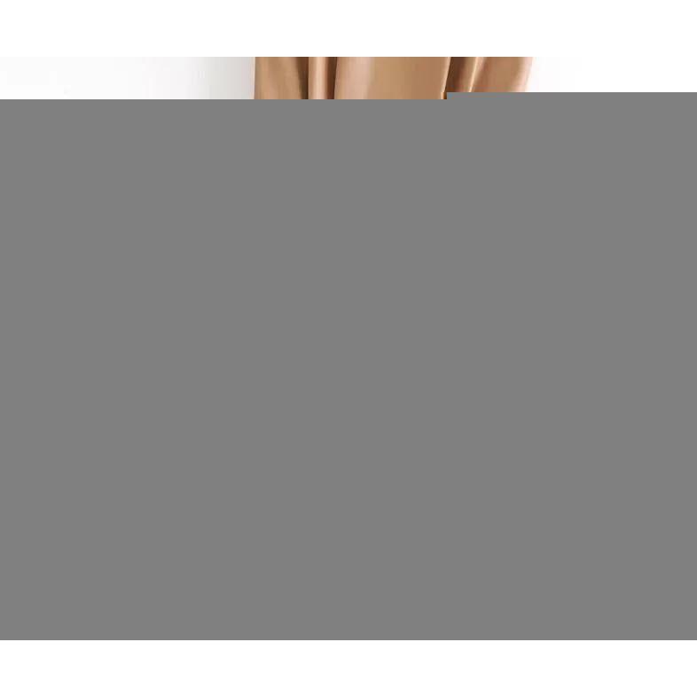 Faux Leather Pleated Mini Dress