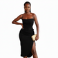 Sleeveless Side Slit Dress