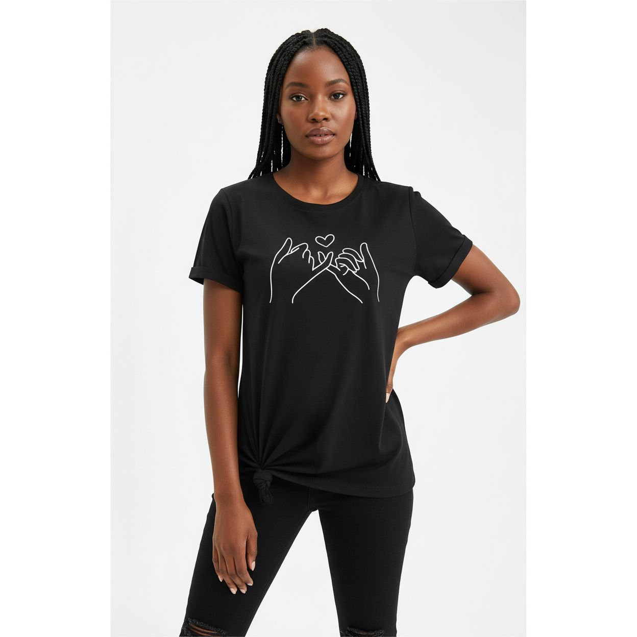 Best Friends Printed T-Shirt