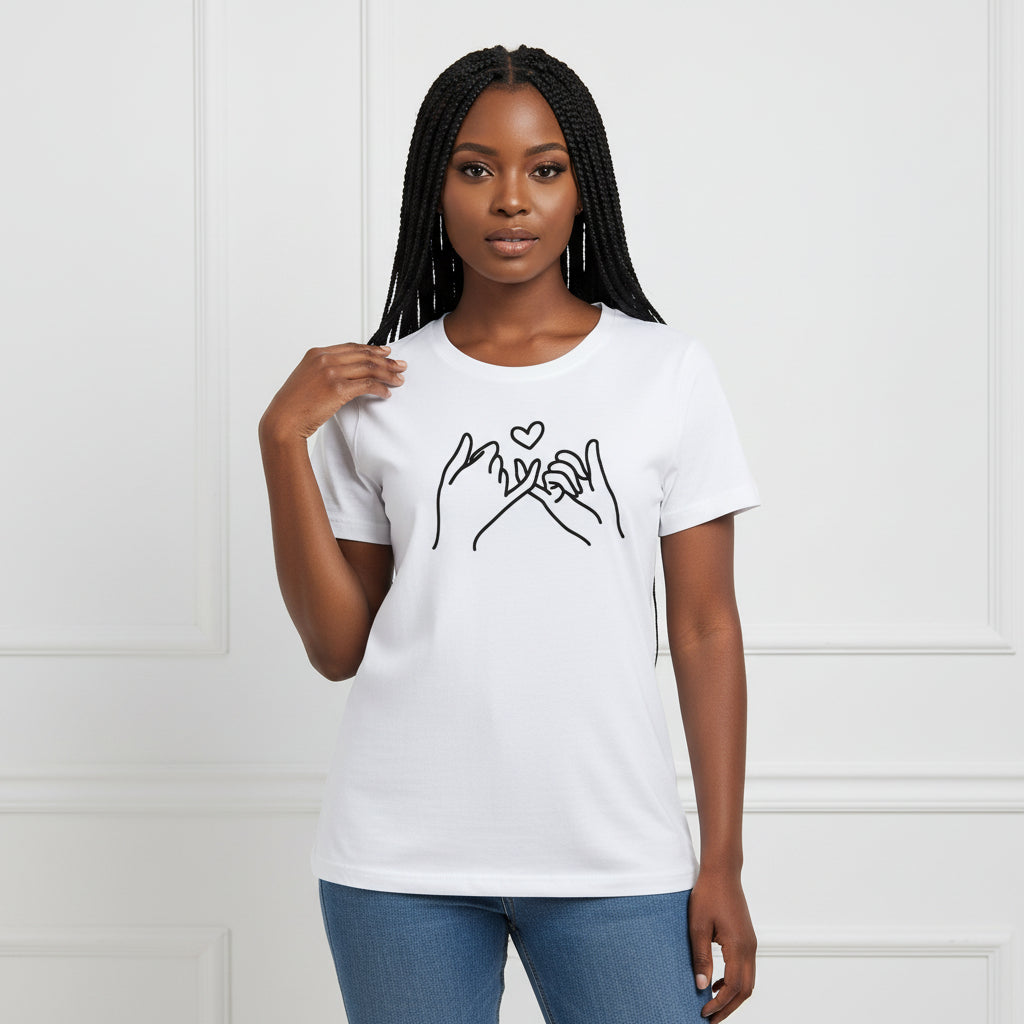 Best Friends Printed T-Shirt