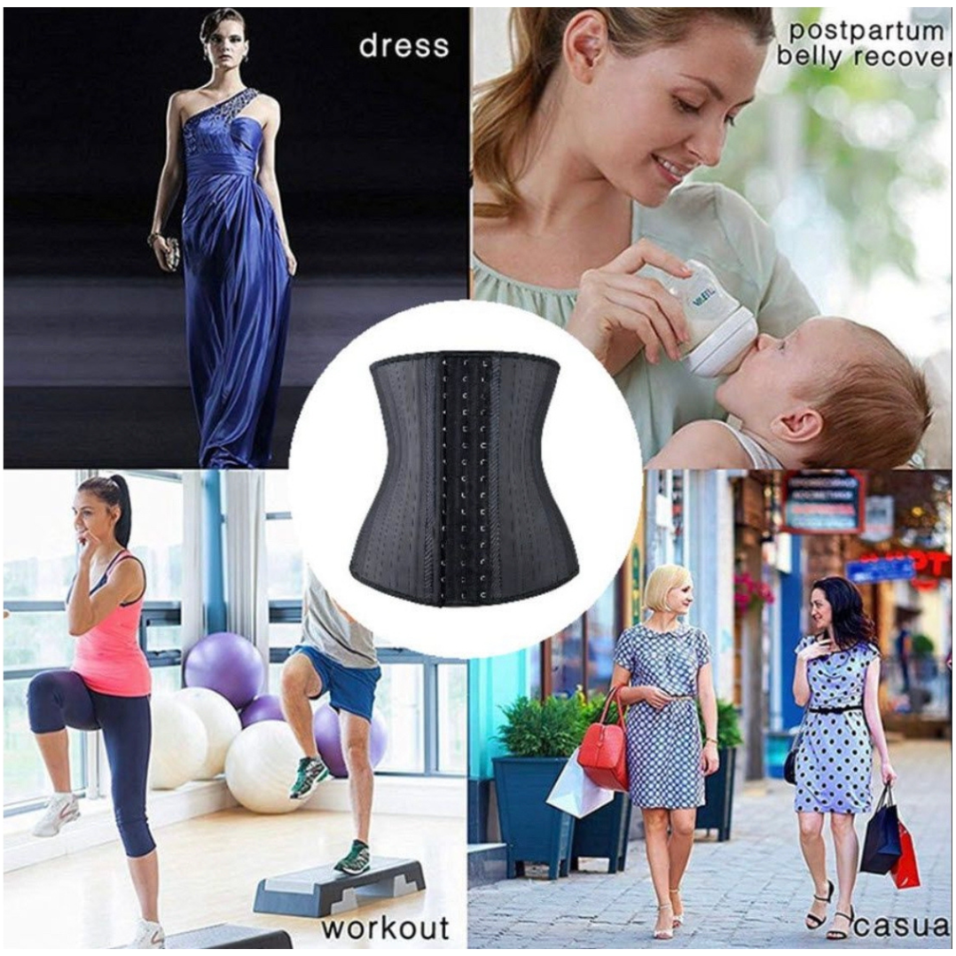 25 Steel Bone Latex Waist Trainer — YELLOW SUB TRADING