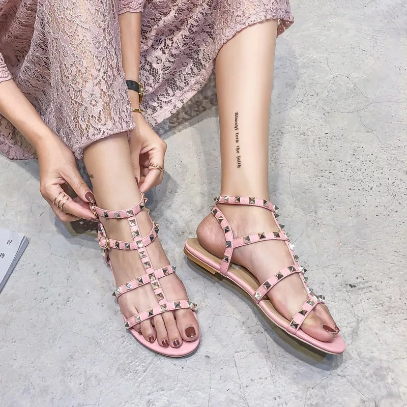 Buckle-strap Sandals - YELLOW SUB TRADING 