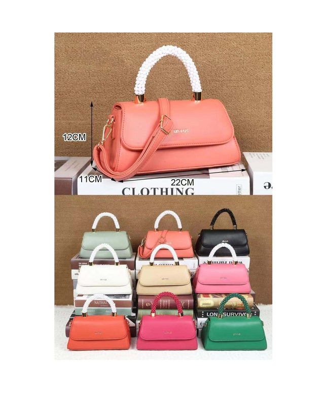 Crossbody Solid Color Handbag