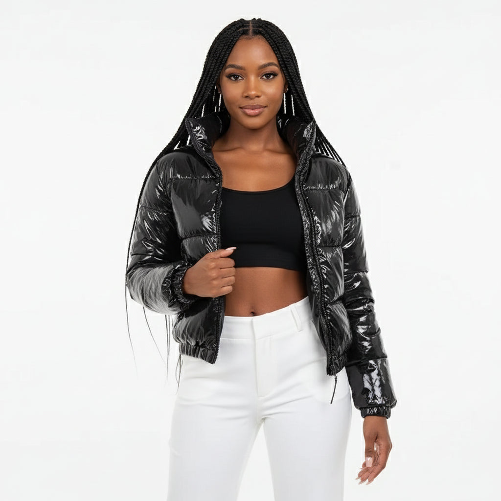 Zippers Warm Bubble Coat