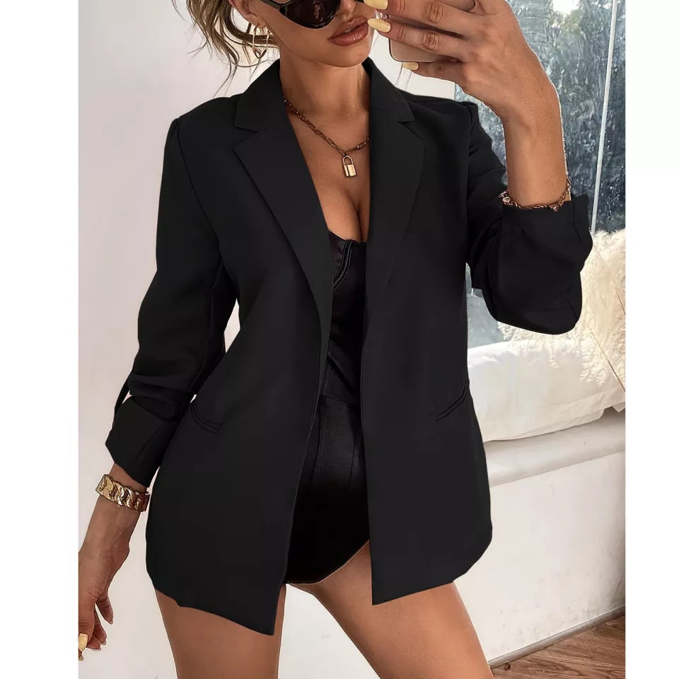 Satin Blazer 