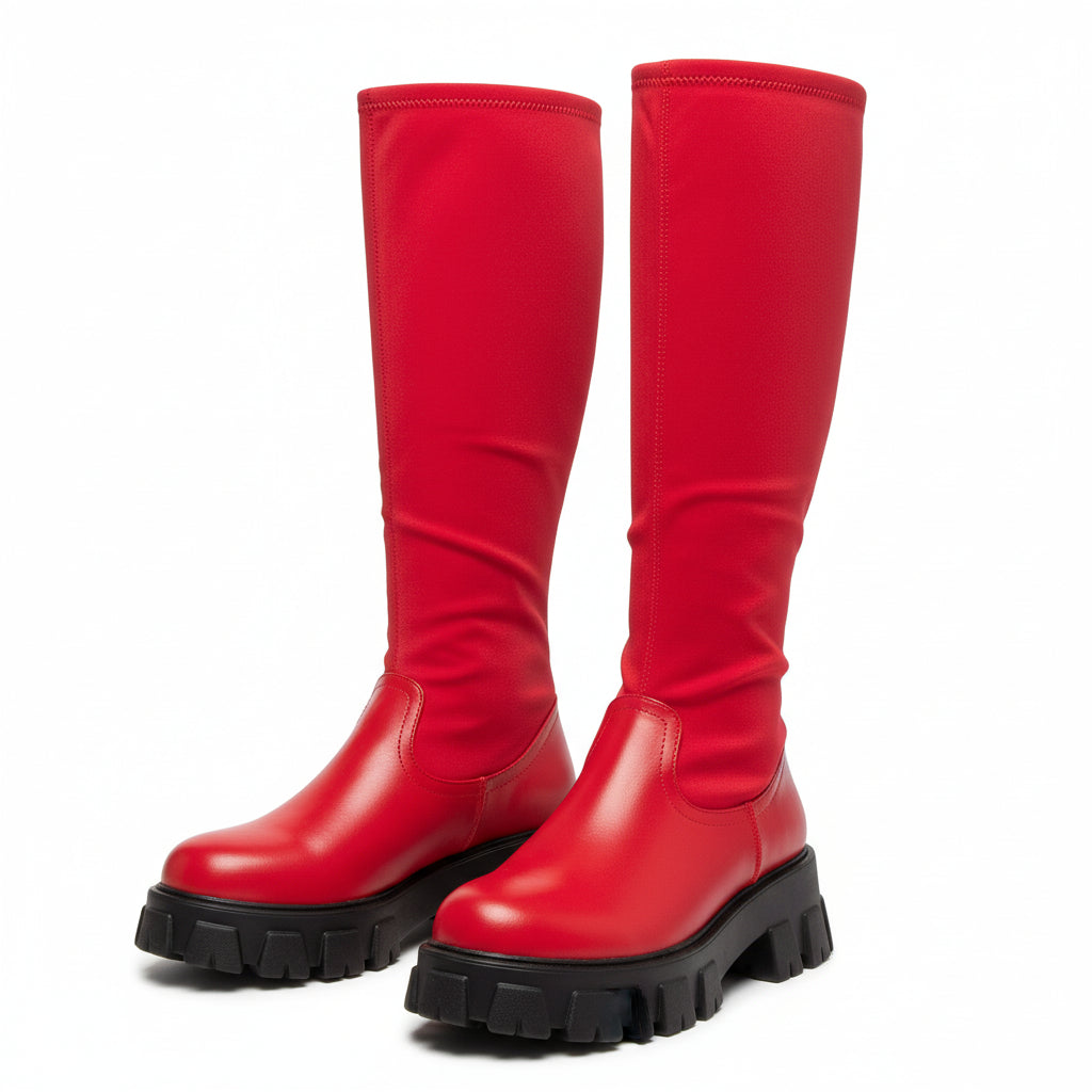 Platform Thigh High Boots – YELLOW SUB TRADING