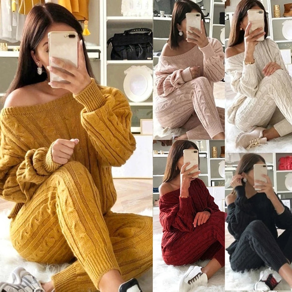 KNITTED 2 PIECES SET