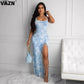 Sexy Halter Off Shoulder Backless Dress