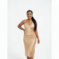 Bodycon Sleeveless Satin Dress