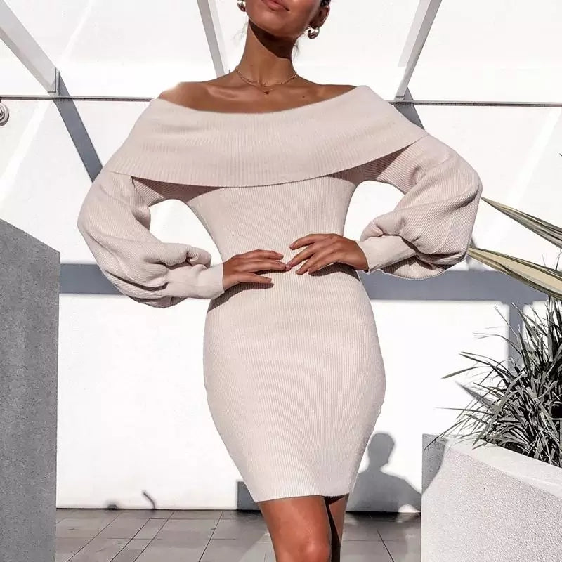 bella off shoulder sweater dress Bella Venice Off Shoulder Dresses