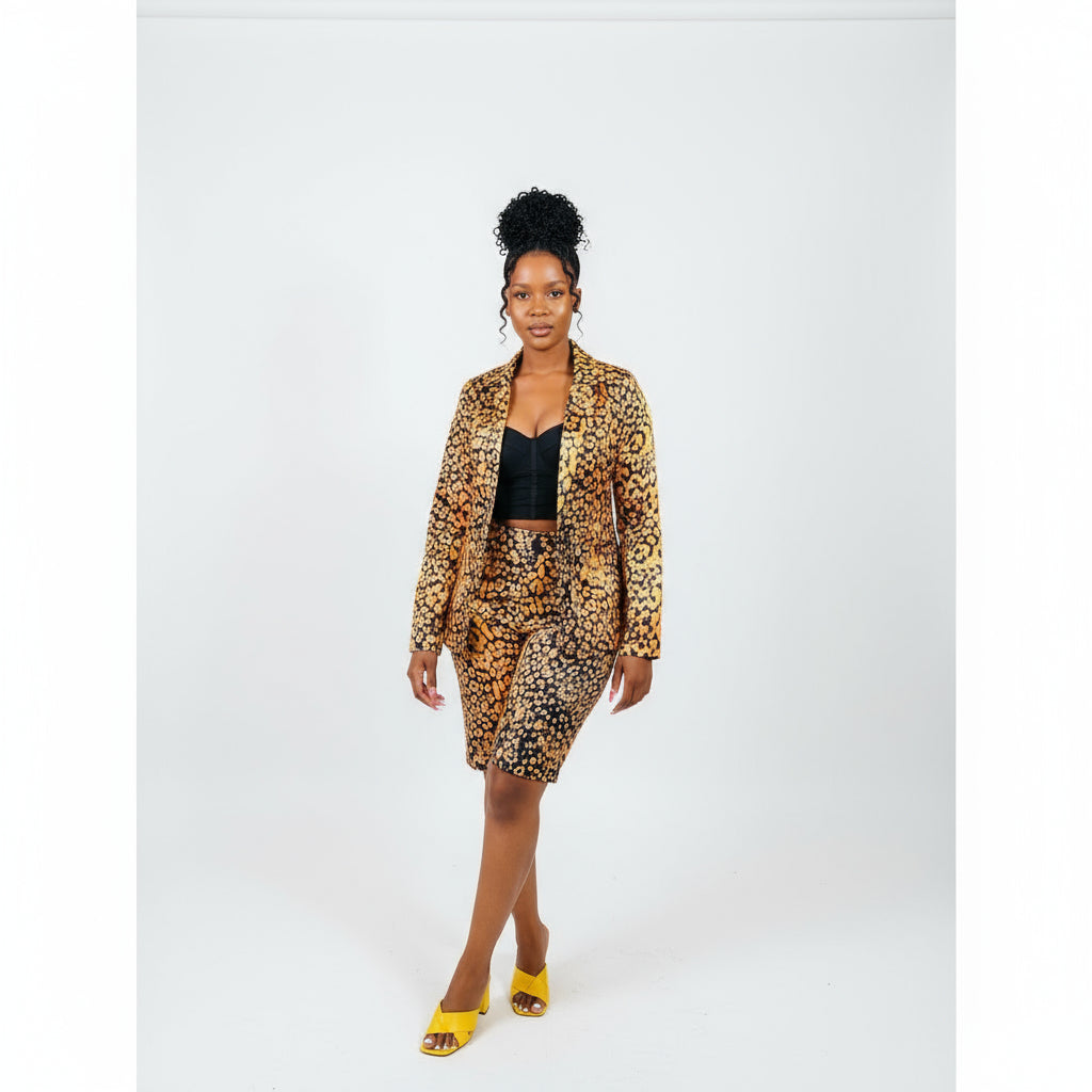 Traditional Dark Spotted Short Pant