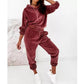 Velvet Tracksuit Set