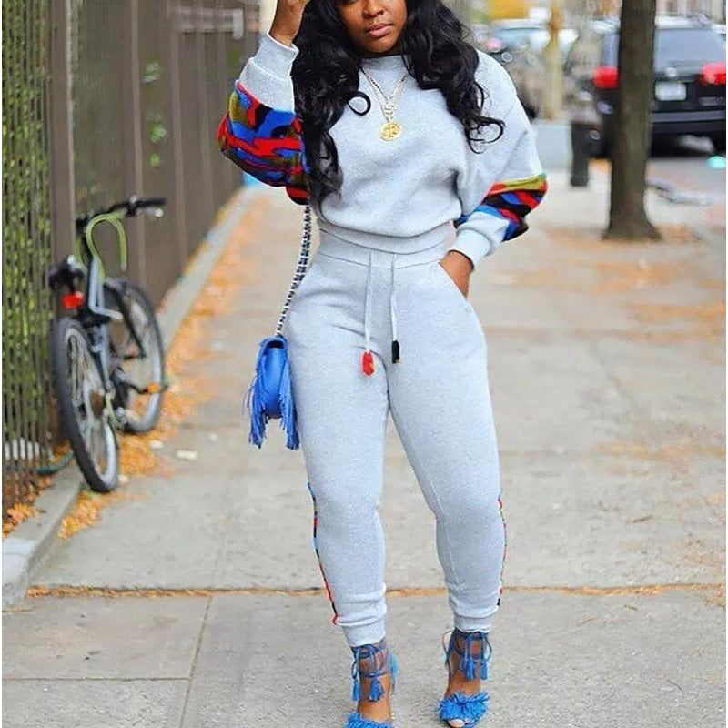 Leopard Patchwork Tracksuit