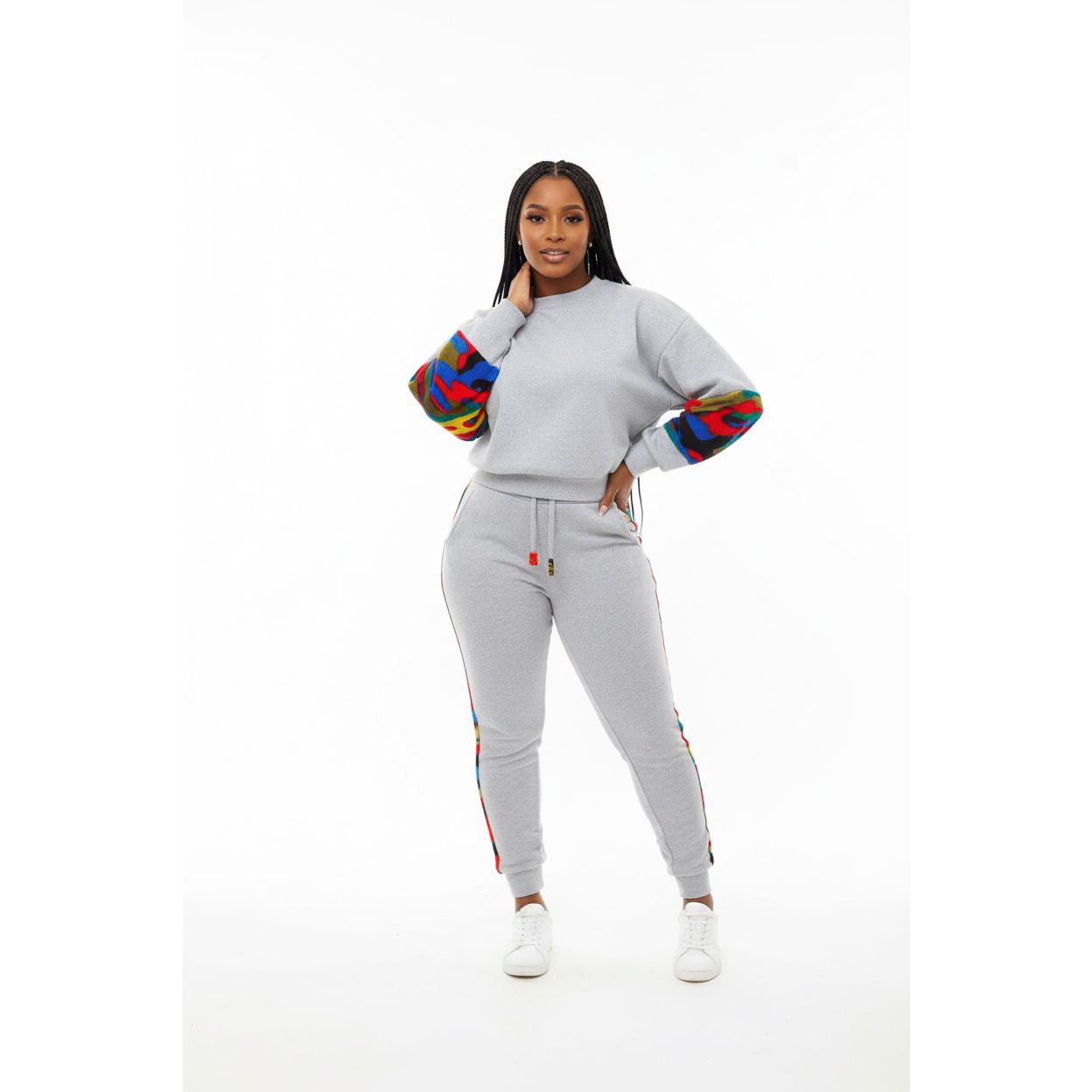 Leopard Patchwork Tracksuit