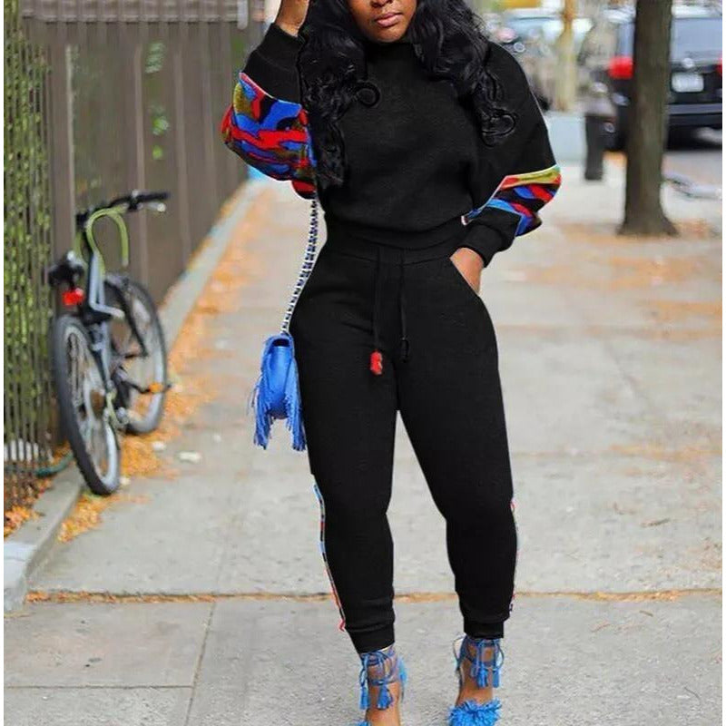 Leopard Patchwork Tracksuit