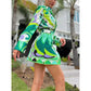 High Waisted Skirt Soft Button Shirt Suit