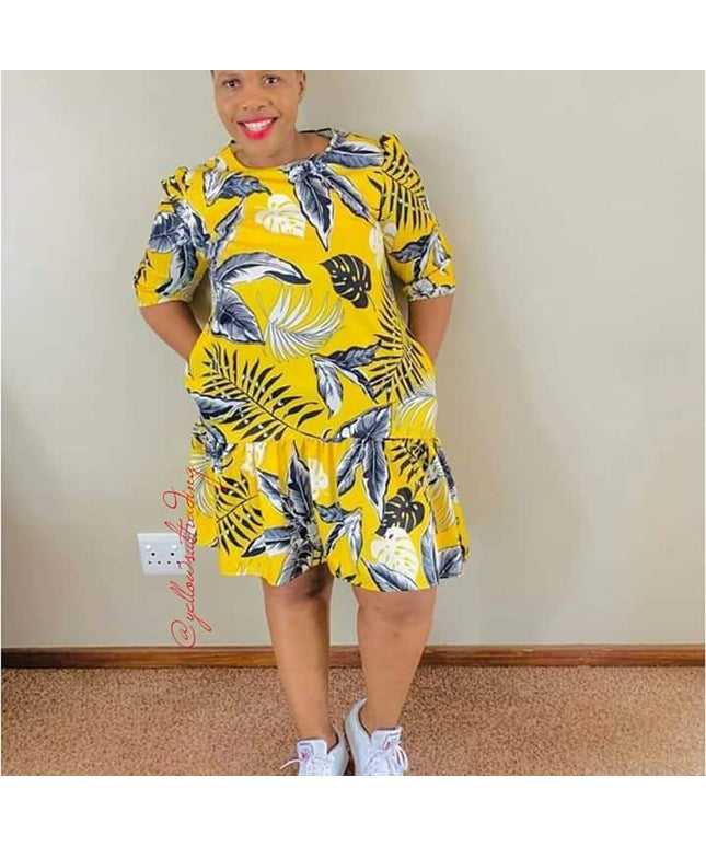 Dress YELLOW SUB TRADING dress-yellow-sub-trading