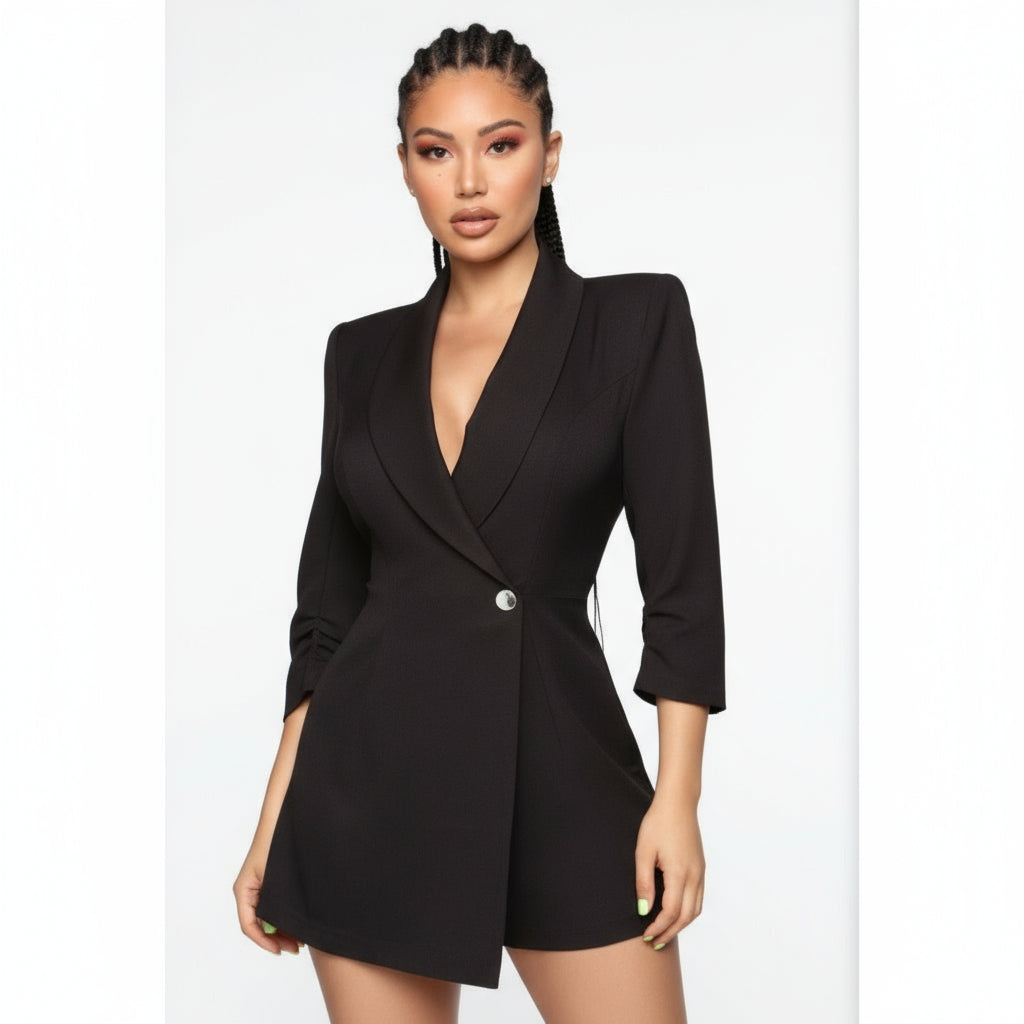 Blazer Romper - YELLOW SUB TRADING 