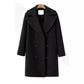 Turn-Down Collar Coat