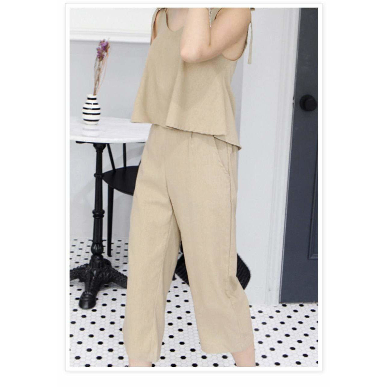 Off Shoulder Casual Set