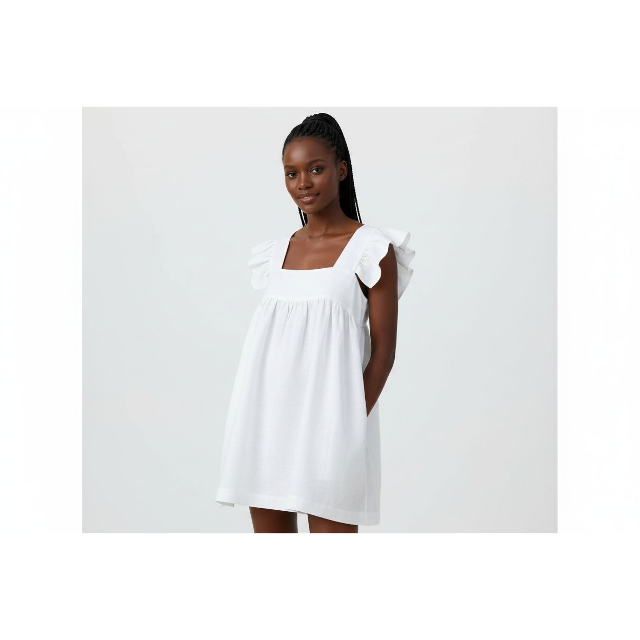 Square Neck Butterfly Top