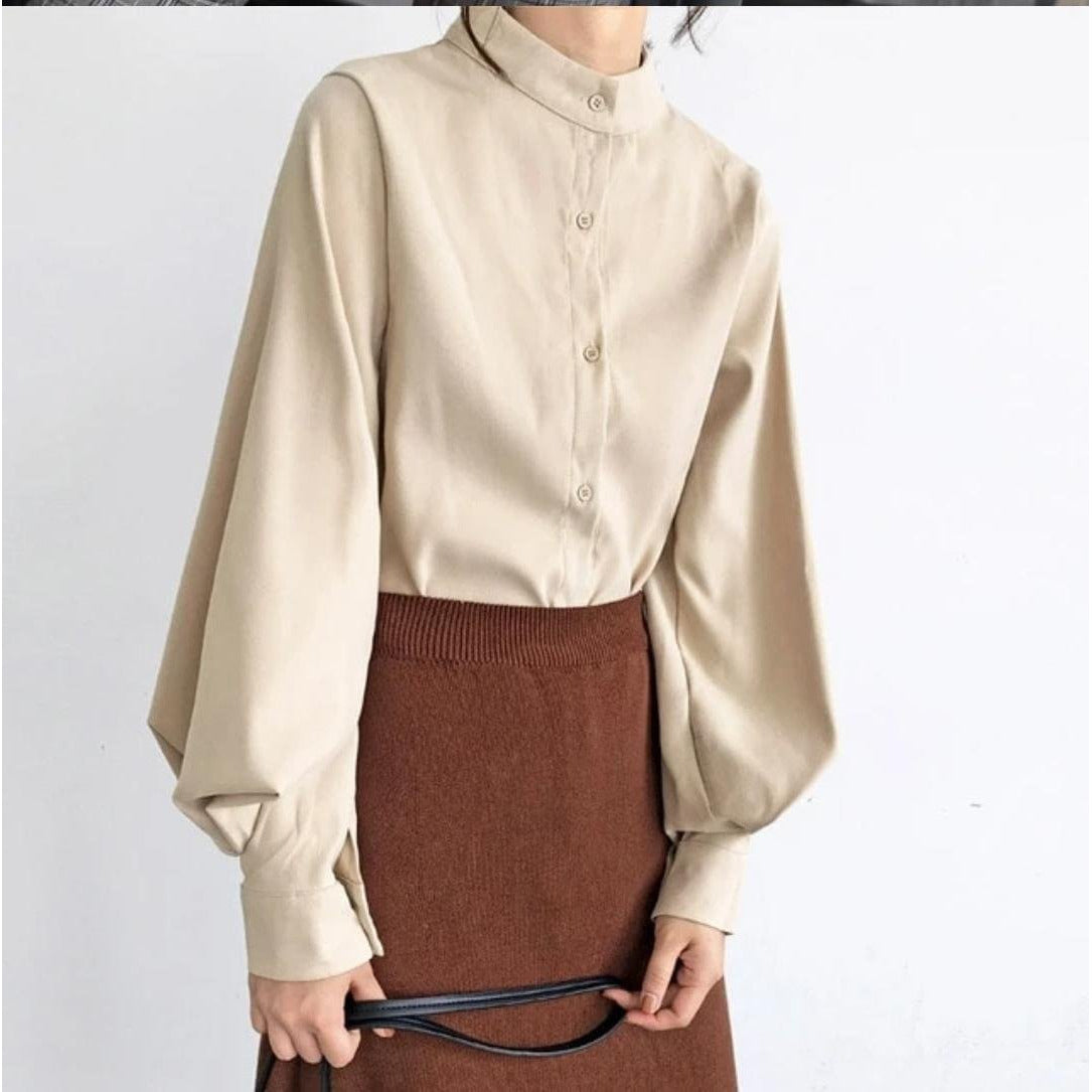 Vintage Lantern Sleeve Shirt