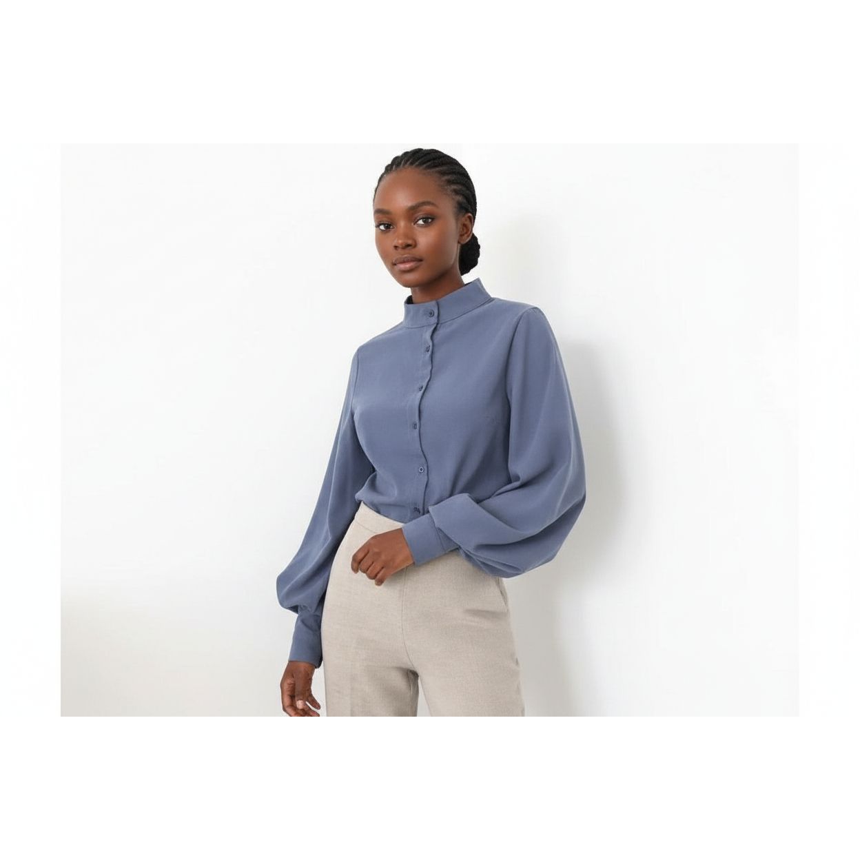 Vintage Lantern Sleeve Shirt