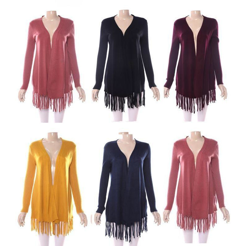 Fringe Detailed Cardigan 