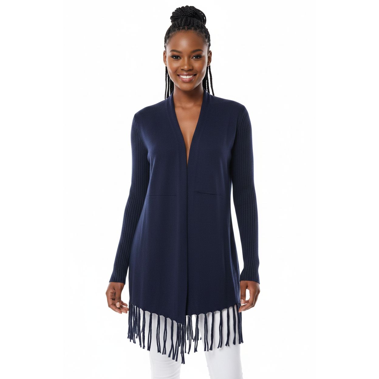 Fringe Detailed Cardigan 