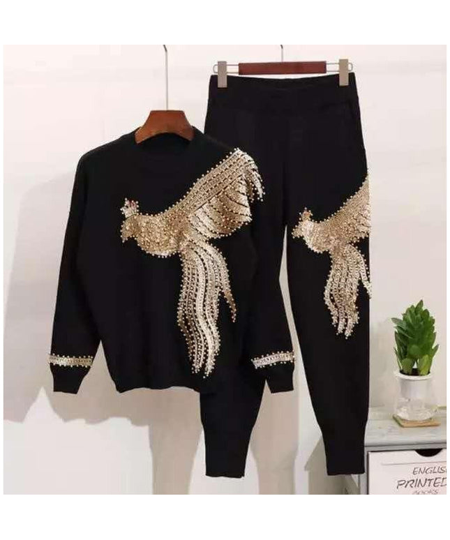 Knitted Tracksuit Set