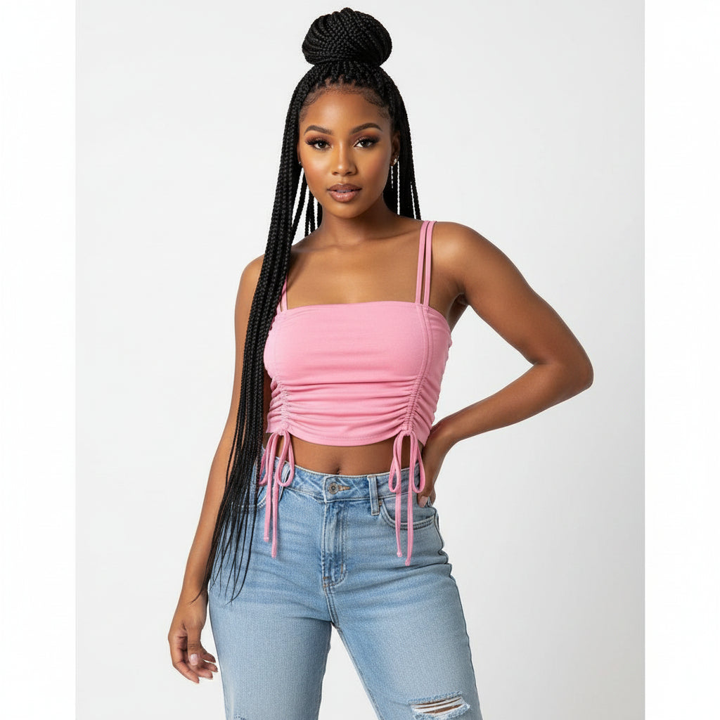 Solid Color Crop Top