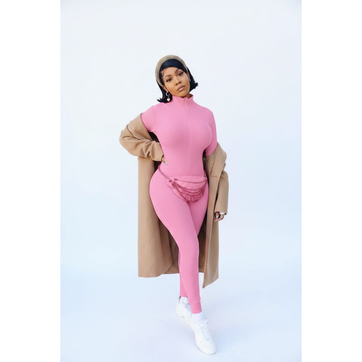Knit Ribbed Rompers