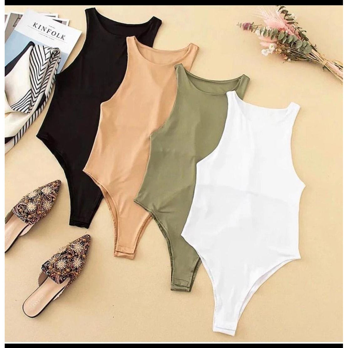 Sleeveless Bodysuit 