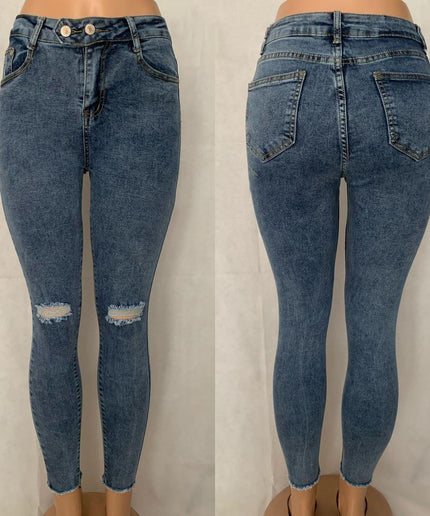 High Waisted skinny jeans