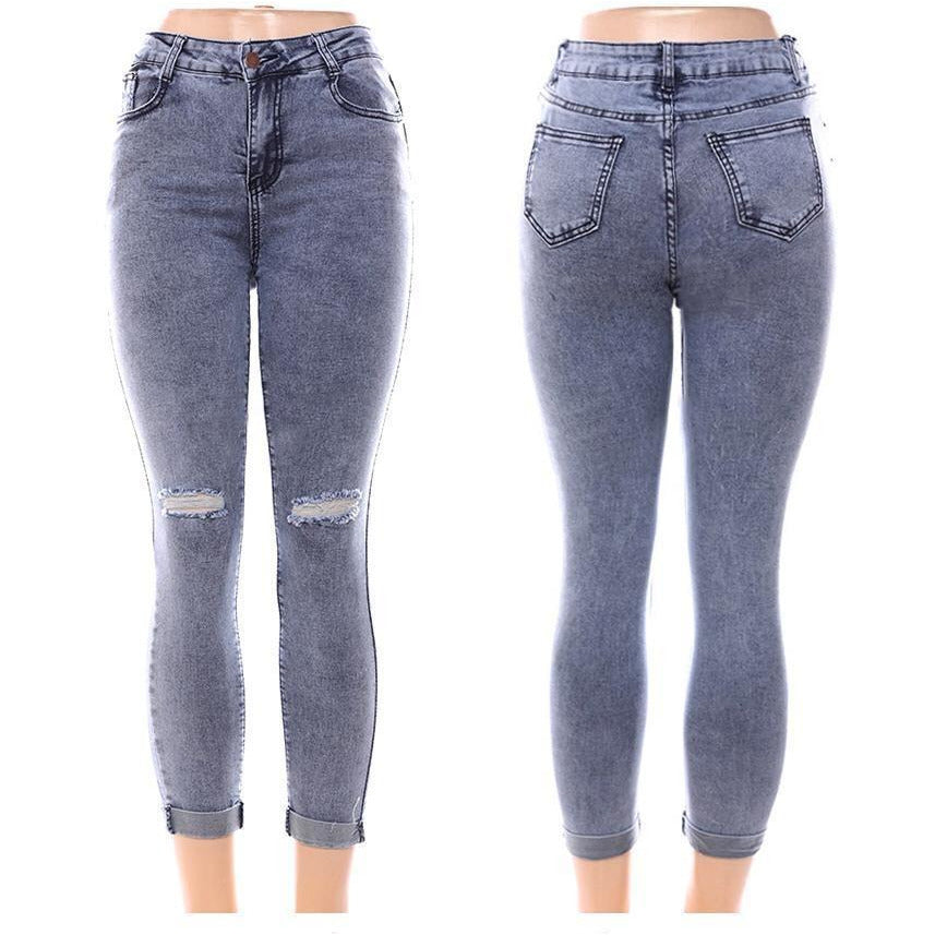 High Waisted skinny jeans