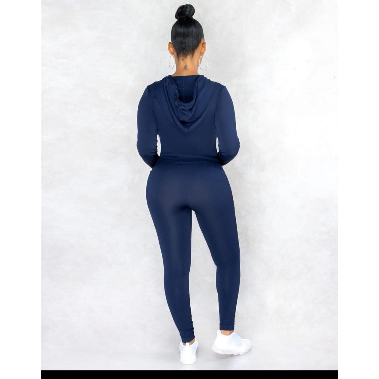 Zipper Tracksuit Set