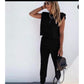 Sleeveless Top and Pants Set 