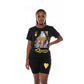 Queen Printed Vibe Short Set 
