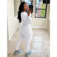 Ribbed Two Piece Set Tracksuit